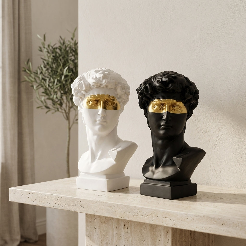 Modern Classical Resin Figurative Bust